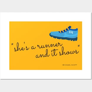 She's a Runner Posters and Art